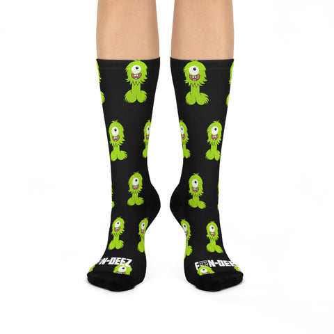 One Eyed Moster Socks