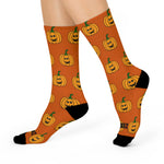 Pumpkin Butt Socks