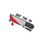 Just The Tip Sticker