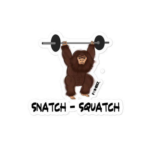 Snatch-Squatch Sticker