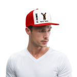 Snatch-Squatch Trucker Cap - white/red