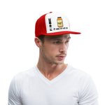 I’d Have My Whey With You Trucker Hat - white/red
