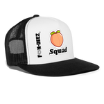 Booty Squad Trucker Hat - white/black