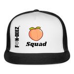 Booty Squad Trucker Hat - white/black