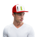 One Eyed Monster Trucker Hat - white/red