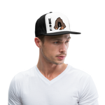 Bat Cave Trucker Hat - white/black