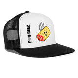 Hot Pocket Trucker Hat - white/black