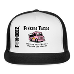 Pinkies Tacos Trucker Hat - white/black