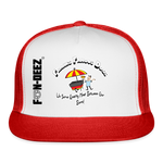 Franks Dogs Trucker Hat - white/red