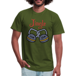 Jingle Bells Unisex T-Shirt - olive