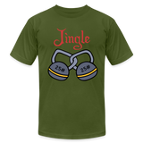 Jingle Bells Unisex T-Shirt - olive