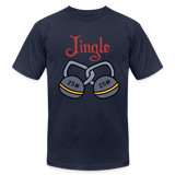 Jingle Bells Unisex T-Shirt - navy