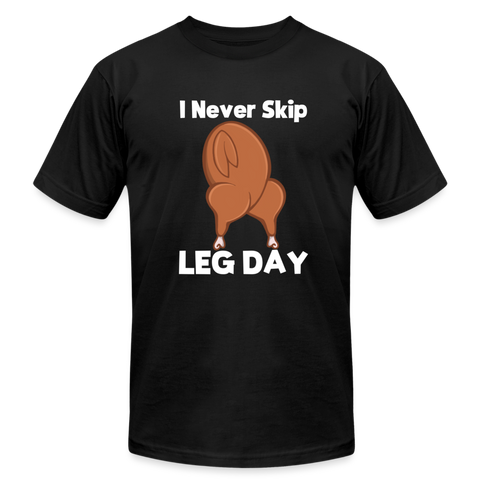 Leg Day Unisex T-Shirt - black