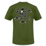 Only Butt Stuff At The Gym Unisex T-Shirt - olive