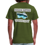 Motor Boating Unisex T-Shirt - olive