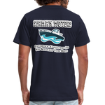 Motor Boating Unisex T-Shirt - navy