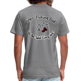 Flicking The Bean Unisex T-Shirt - slate