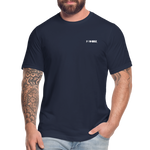 Flicking The Bean Unisex T-Shirt - navy