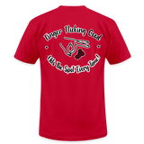 Flicking The Bean Unisex T-Shirt - red