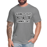 Jerking It Every Chance I Get Unisex T-Shirt - slate