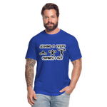 Jerking It Every Chance I Get Unisex T-Shirt - royal blue