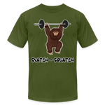 Snatch-Squatch Unisex T-Shirt - olive