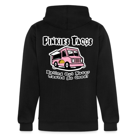 Pinkies Tacos Unisex Hoodie - black