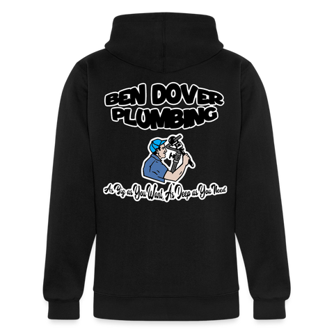 Laying Pipe Unisex Hoodie - black