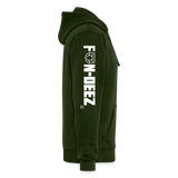 Flicking The Bean Unisex Hoodie - forest green