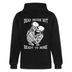 Dead Inside But … Unisex Hoodie - black