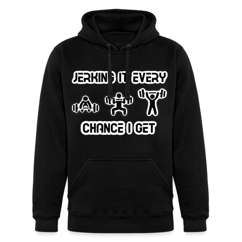 Jerking It Hoodie - black