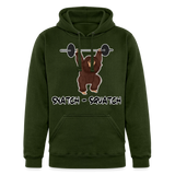 Snatch Squatch Hoodie - forest green