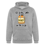 I’d Have My Whey With You Hoodie - heather gray
