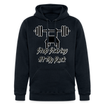 Stop Staring At My Rack Hoodie - navy