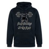 Stop Staring At My Rack Hoodie - navy