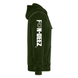 Beauty, Brains, and Booty Gains Hoodie - forest green