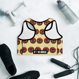 Meatballs Padded Sports Bra