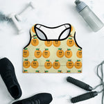 Oranges Padded Sports Bra