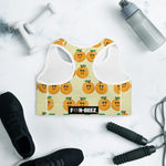 Oranges Padded Sports Bra