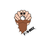 Bearded Clam Sticker